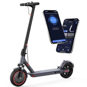 VOLPAM Electric Scooter, 350W/500W, 8.5"/10" Tires, 12/21/28 Miles Range, 16/19/22Mph, Folding E-Scooter with Dual Braking