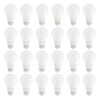 Amazon Basics Non-Dimmable LED Light Bulbs, Long Lasting, 9W, E26 Base, 5000K Daylight White, A19, 60W Equivalent, 24-Pack