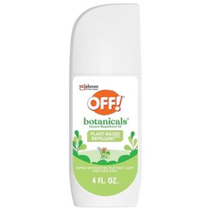 OFF! Botanicals Insect Repellent, Plant-Based Bug Spray & Mosquito Repellent, 4 Oz