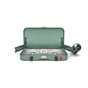 Coleman Cascade 222 2-Burner Camping Stove, Portable Cooktop with 22,000 BTUs, Matchless Lighting, & Dual Wind Guards, Great for Outdoor Cooking, Camping, Tailgating, Grilling, BBQs, & More