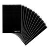 Amazon Basics Steno Books, Gregg Rule, Green Paper, 80 Sheets, 6" x 9", 12-Pack