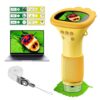 Kids Microscope Pocket Microscope -1000X Portable Microscope for Kid | Photo and Video Mini Microscopes | 2'' Digital Little Scientist Microscopes for 3-10 Age Years Old Boys Girls Toys Gifts