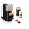 Nespresso Vertuo Next Coffee and Espresso Maker by Breville, with Aeroccino Milk Frother, Light Grey