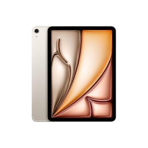Apple iPad Air 11-inch (M2): Built for Apple Intelligence, Liquid Retina Display, 1TB, 12MP Front/Back Camera, Wi-Fi 6E + 5G Cellular, Touch ID, All-Day Battery Life — Starlight