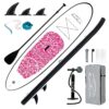 FEATH-R-LITE Inflatable Ultra-Light 10'×30''/10'6''×33'' Stand Up Paddle Board for All Skill Levels with Premium SUP Paddleboard Accessories,Non-Slip Comfort Deck for Youth & Adults