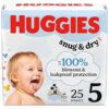 Huggies Size 5 Diapers, Snug & Dry Baby Diapers, Size 5 (27+ lbs), 25 Count, Packaging May Vary