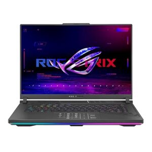 ASUS ROG Strix G16 (2023) Gaming Laptop, 16” Nebula Display 16:10 QHD 240Hz, GeForce RTX 4070, Intel Core i9-13980HX, 32GB DDR5, 1TB PCIe SSD, Wi-Fi 6E, Windows 11 Pro, G614JI-XS96,Eclipse Gray
