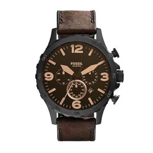 Fossil Men's Nate Quartz Stainless Steel Chronograph Watch