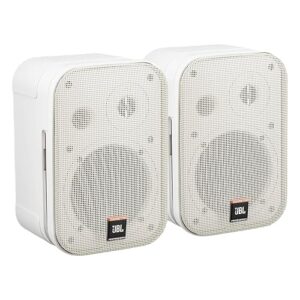 JBL Professional High Performance 2-Way Professional Compact Loudspeaker System, White, Sold as Pair (C1PRO-WH)