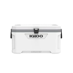 Igloo Coolers Marine Series, Insulated Portable Hard Side Cooler Ice Chest, Great for Fishing, Camping, Boating, & More