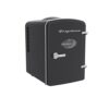 Frigidaire Retro Mini Personal Fridge Cooler, Holds up to 6 Cans, Portable for Car, Office, Bedroom, Dorm Room, or Cabin, AC and DC input, Black