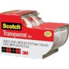 Scotch Transparent Tape, 3/4 in x 250 in, 2 Rolls