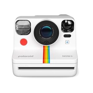 Polaroid Now+ 2nd Generation I-Type Instant Film Bluetooth Connected App Controlled Camera - White (9077)