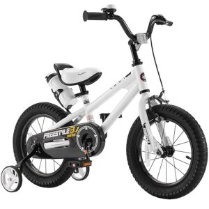 RoyalBaby Kids Bike EZ Freestyle Training Free Balance to Pedal Easy Learning Bicycle, 12-18 Inch for Toddlers to Big Kids