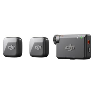 DJI Mic Mini (2 TX + 1 RX), Detail-Rich Audio, Wireless Lavalier Microphone for Camera/Android, 2-Person Vlog, Team Production