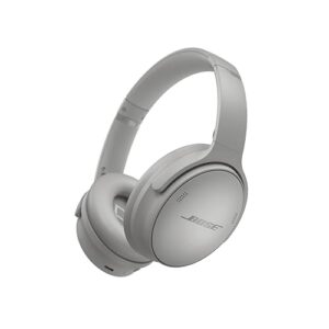 Bose QuietComfort Headphones - Wireless Bluetooth Headphones, Active Over Ear Noise Cancelling and Mic, USB-C Charging, Deep Bass, Up to 24 Hours of Playtime, Moonlight Grey - Limited Edition Color