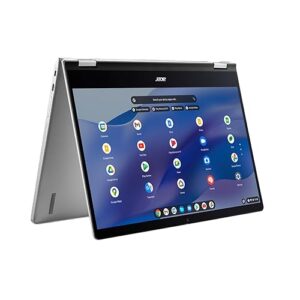 Acer Chromebook Spin 514 CP514-3HH-R6VK Laptop | AMD Ryzen 5 5625C | 14" FHD IPS Touch Display | 8GB LPDDR4X | 128GB eMMC | Wi-Fi 6 | FHD Webcam | HDMI Port | Backlit Keyboard | Chrome OS | Sleeve