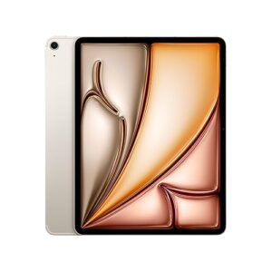 Apple iPad Air 13-inch with M3 chip Built for Apple Intelligence, Liquid Retina Display, 512GB, 12MP Front/Back Camera, Wi-Fi 6E + 5G Cellular, Touch ID, All-Day Battery Life — Starlight