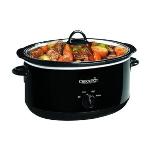 Crockpot Manual 8-Quart Slow Cooker Black