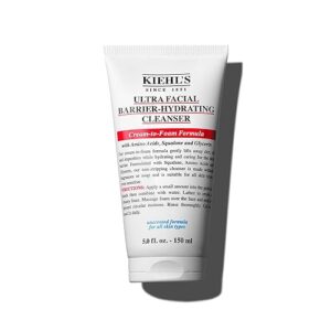 Kiehl's Ultra Facial Barrier-Hydrating Cleanser, Cream-To-Foam Non-Stripping Daily Face Wash For All Skin Types, Including Sensitive
