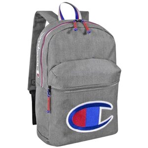 Champion Unisex Adult Supercize Backpacks, Grey, One Size US